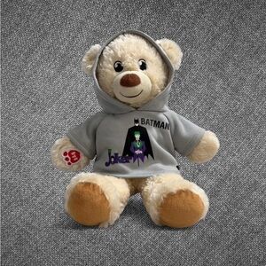 Build A Bear Batman Joker Hoodie Teddy Bear